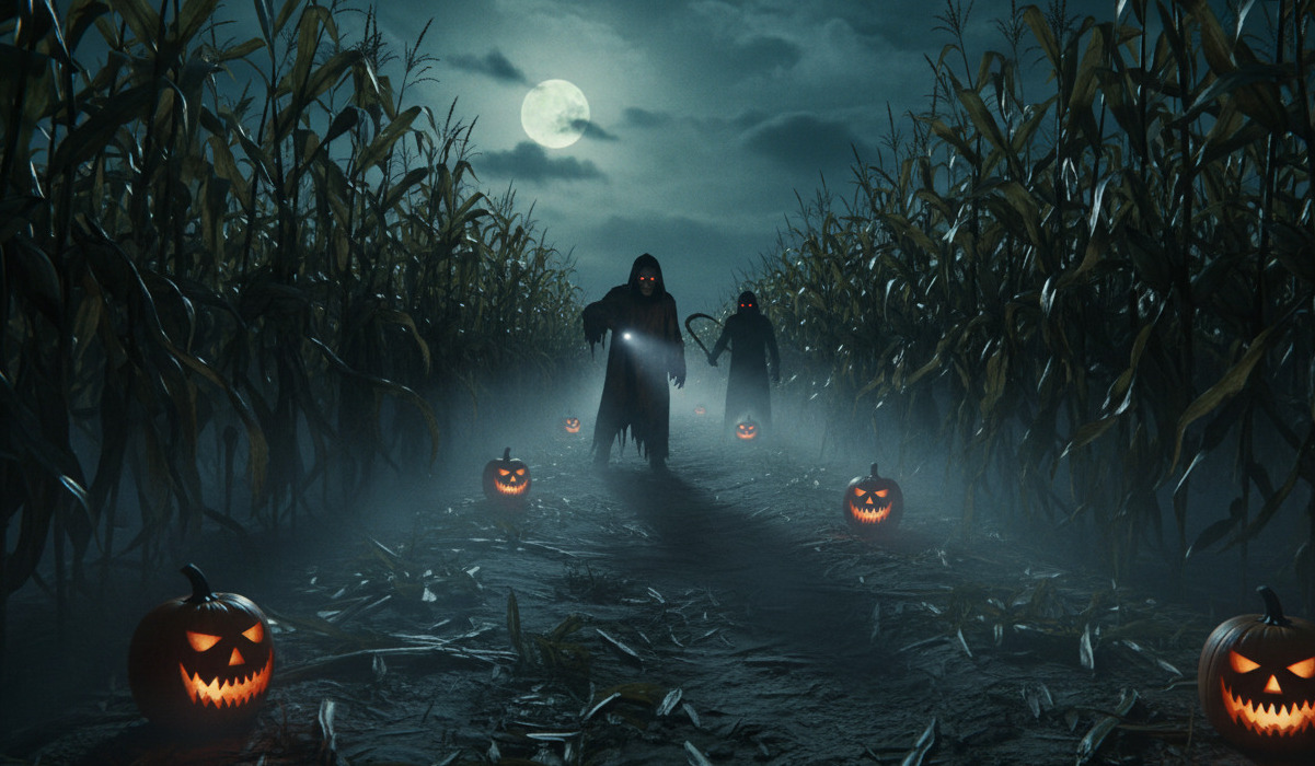 Halloween Night at the Maze: Turning Your Cornfield into a Horror Movie Set